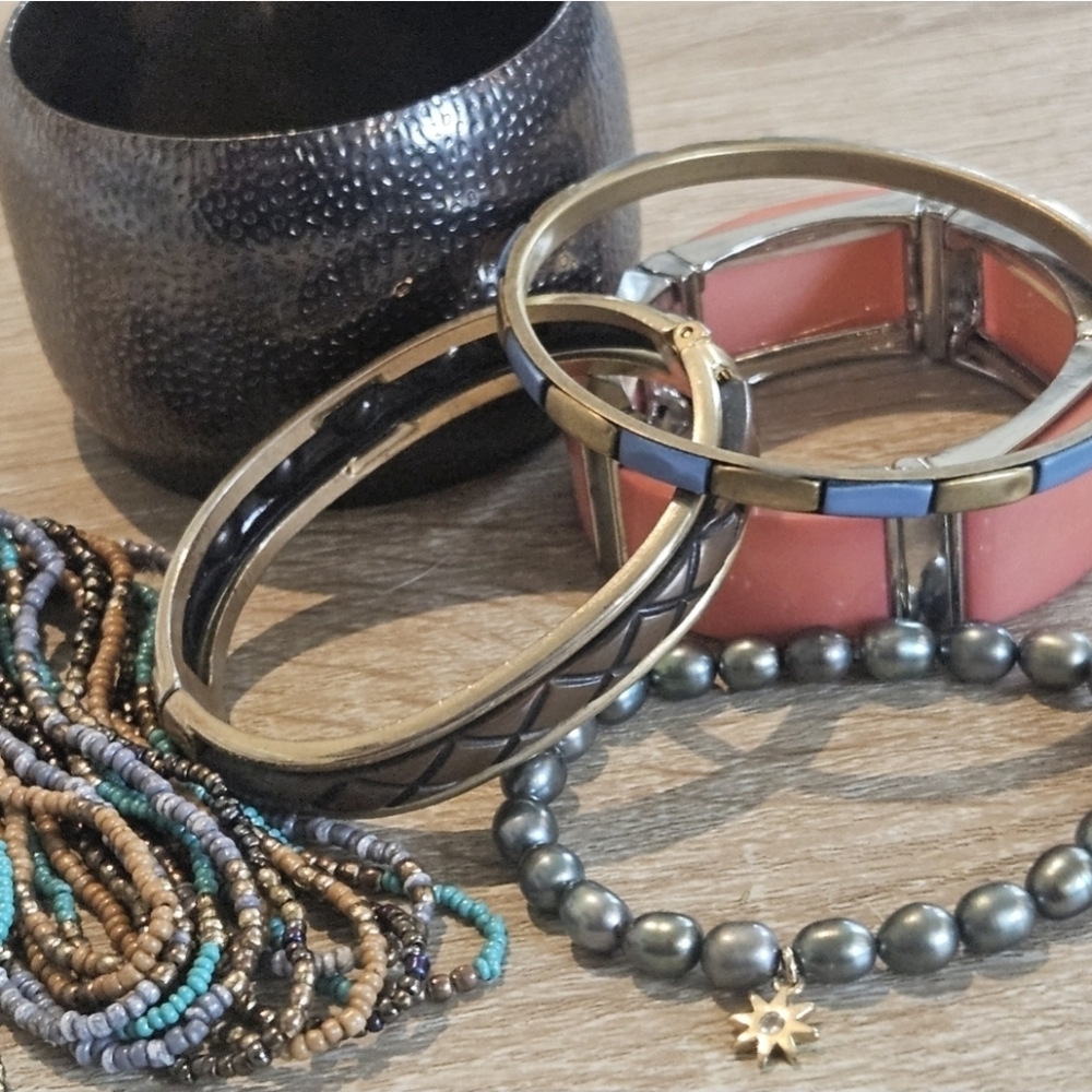 Vintage & Modern Jewelry Lot with Silver Trinket Bowl